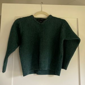 Italian Yarn Sweater Green